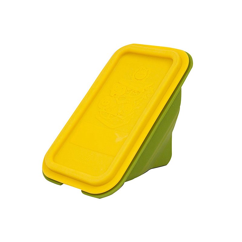 Porta Sanduíche em Silicone Girafa Lola Amarelo - Marcus & Marcus