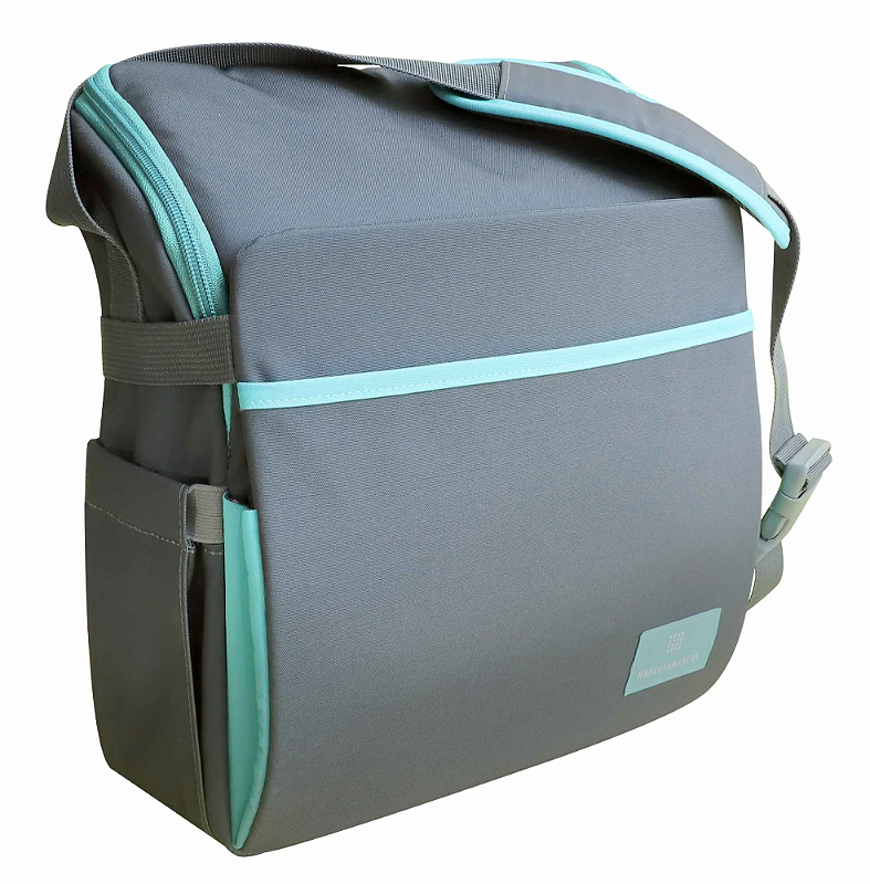 Baby Open Box - Bolsa que Vira Assento To Go Cinza - Marcus & Marcus