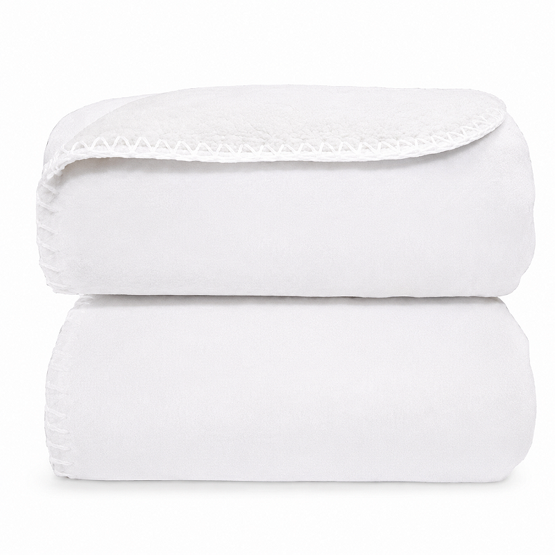 Manta para Bebê Velvet Moon Frame 0,90 x 1,10 Branco Laço Bebê