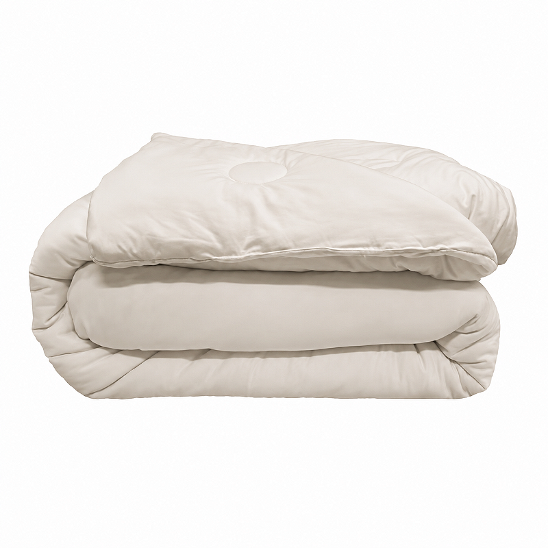 Edredom Solteiro Extra Macio Marshmallow 1,50 x 2,20 Cinza - Laço Bebê