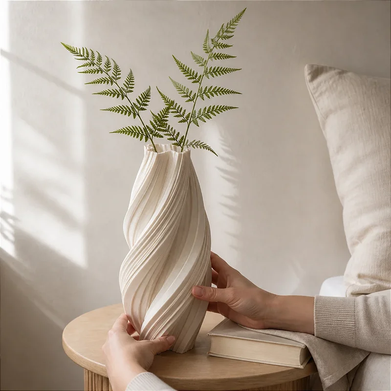Vaso Espiral Decorativo Margaret Criandê