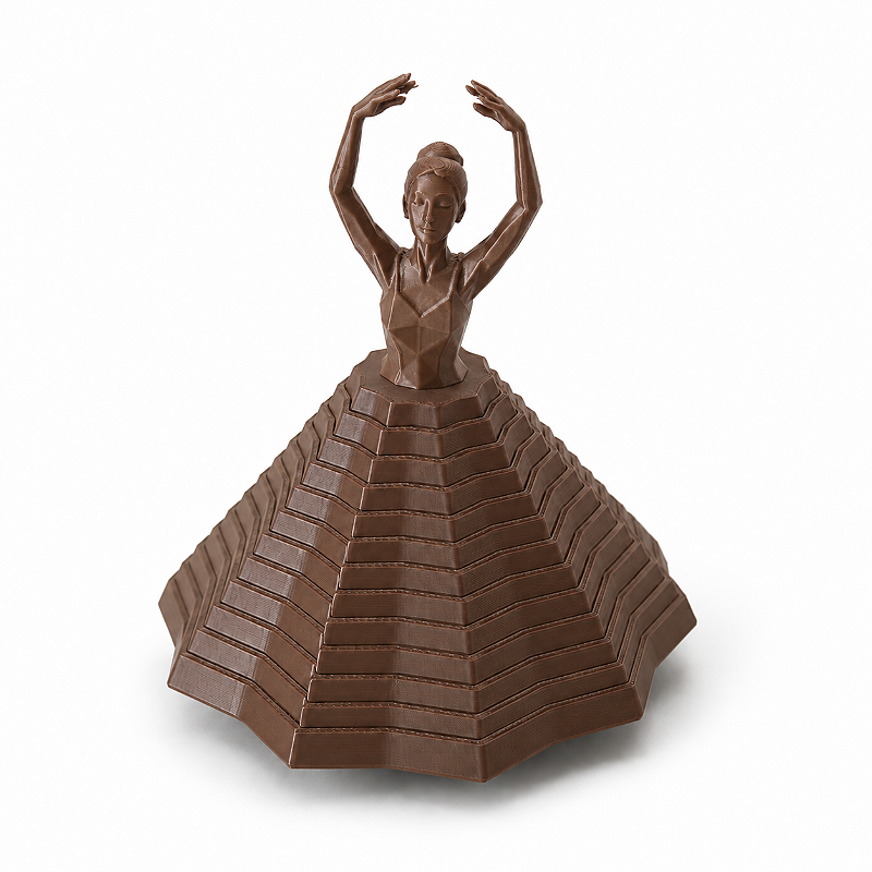 Bailarina Giratória Decorativa Criandê