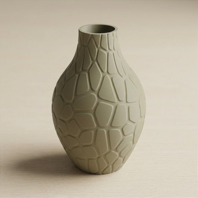 Vaso Voronoi Minimalista Criandê