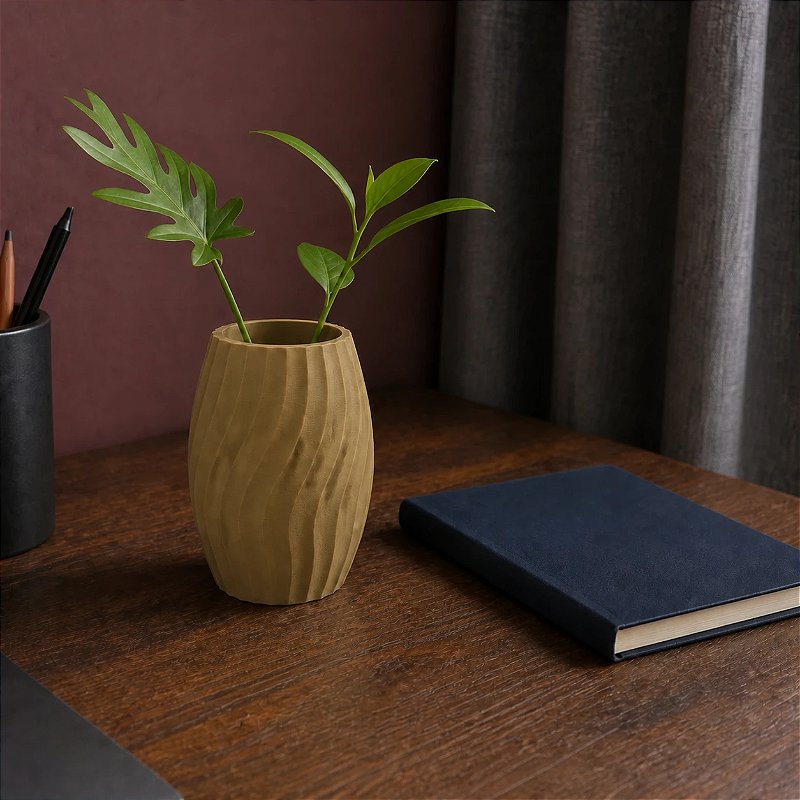 Vaso Grain Textura Orgânica Criandê