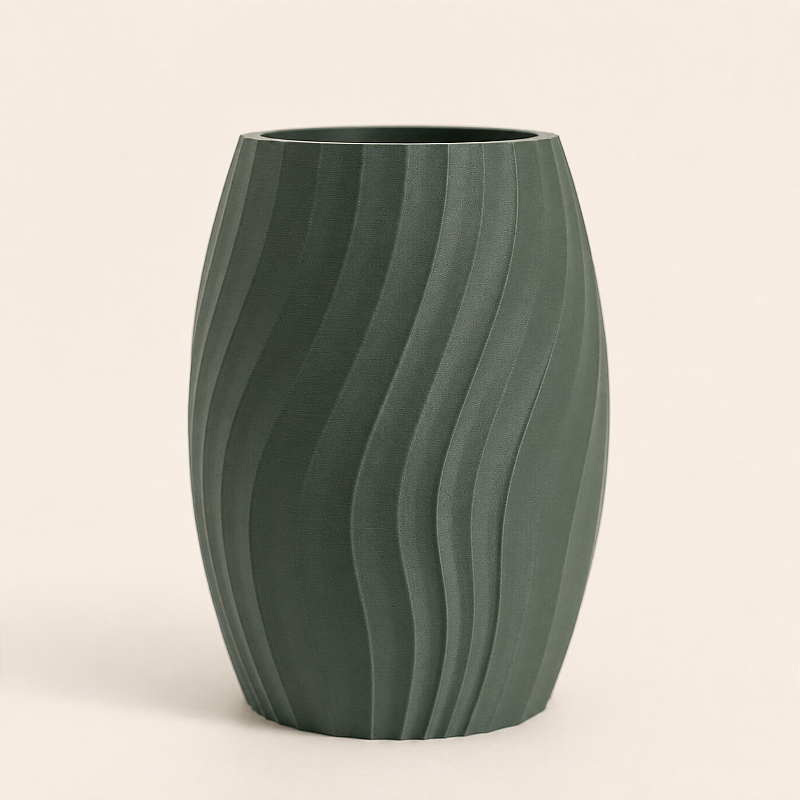 Vaso Grain Textura Orgânica Criandê