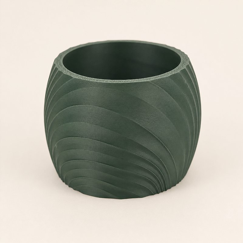 Vaso de Planta Solaris Ondas Orgânicas Criandê