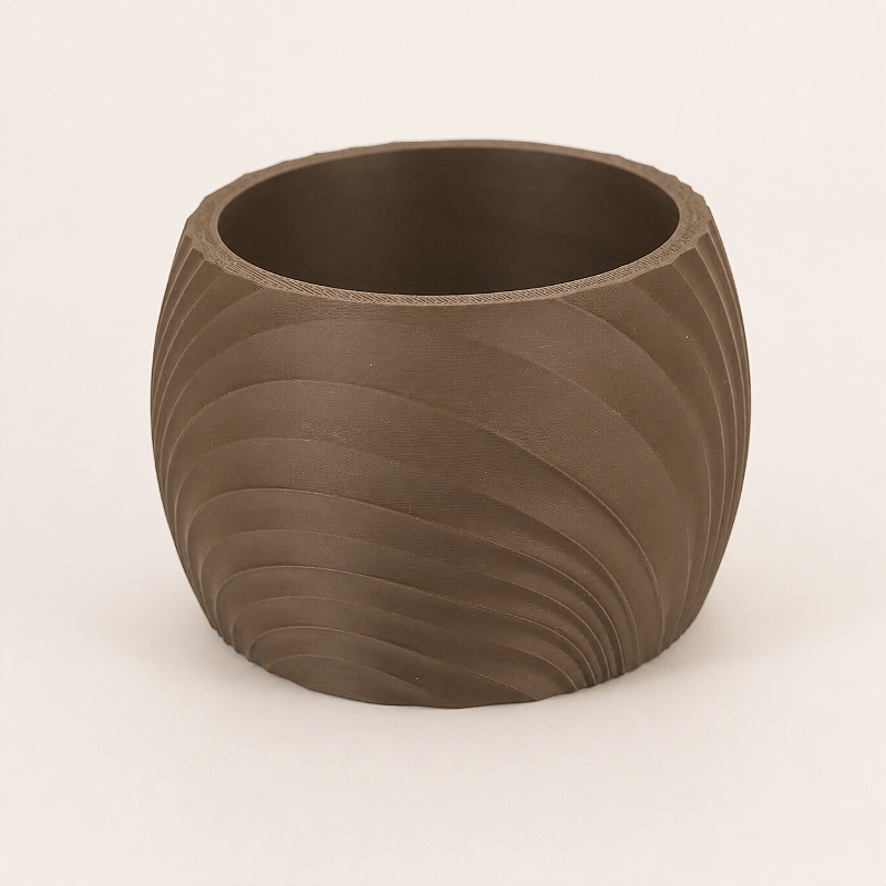 Vaso de Planta Solaris Ondas Orgânicas Criandê