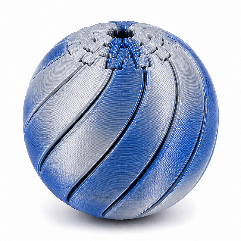 Slime Ball Bola Sensorial Infinita Antiestresse Movimento Contínuo - Criandê