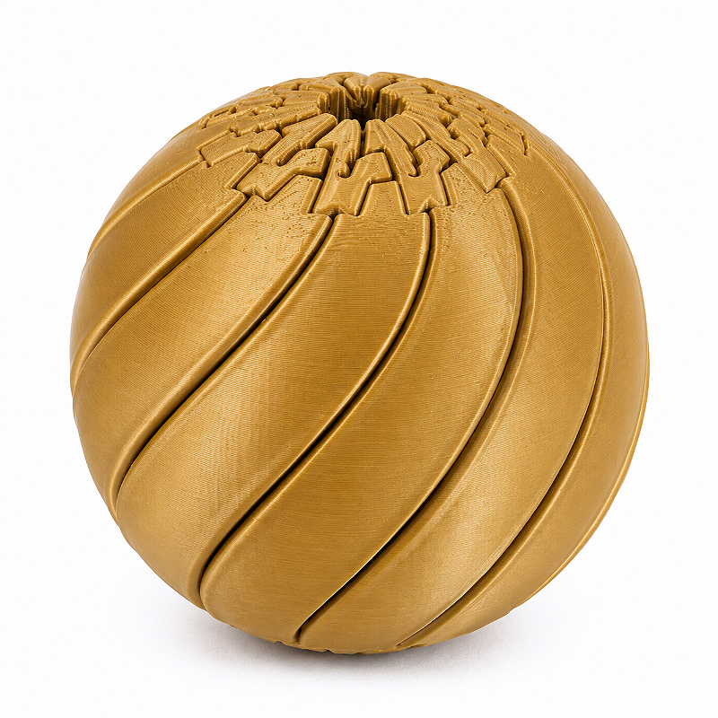 Slime Ball Bola Sensorial Infinita Antiestresse Movimento Contínuo - Criandê