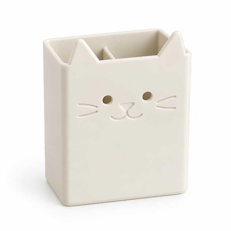 Porta-Objetos Multiuso Gatinho Organizador Decorativo Criandê