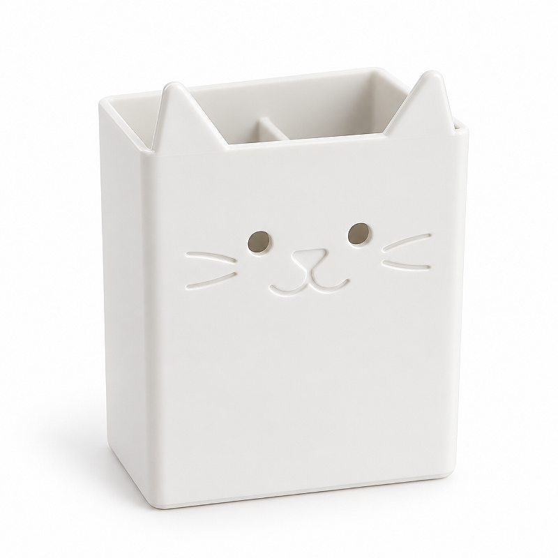 Porta-Objetos Multiuso Gatinho Organizador Decorativo Criandê
