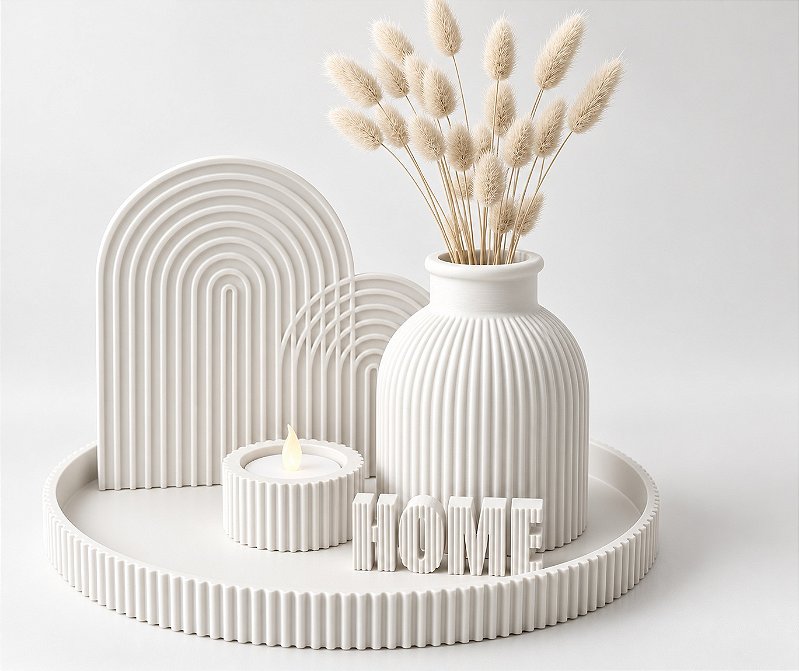 Kit Home Completo Criandê Branco