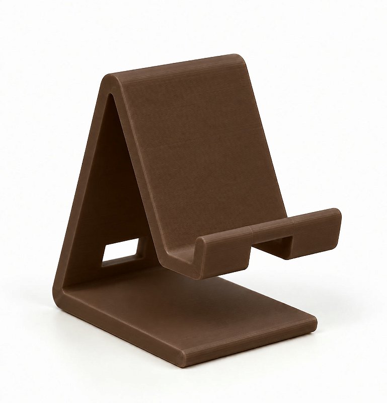 Suporte para Celular com Passagem para Cabo Criandê Wood