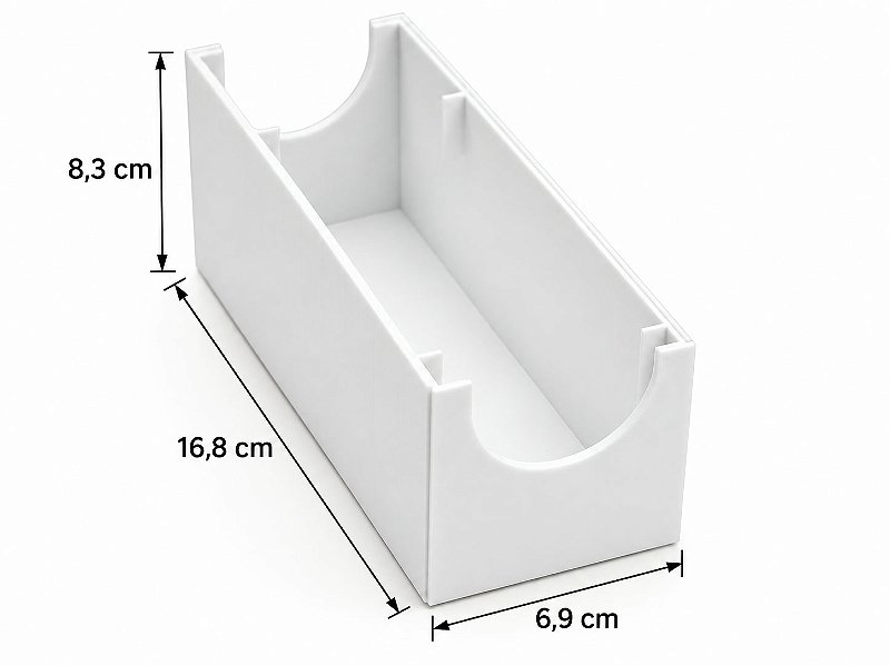 Porta Sachês de Chá Modular Criandê Branco