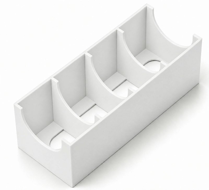 Porta Sachês de Chá Modular Criandê Branco