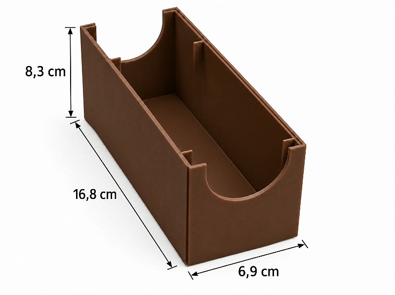 Porta Sachês de Chá Modular Criandê Wood