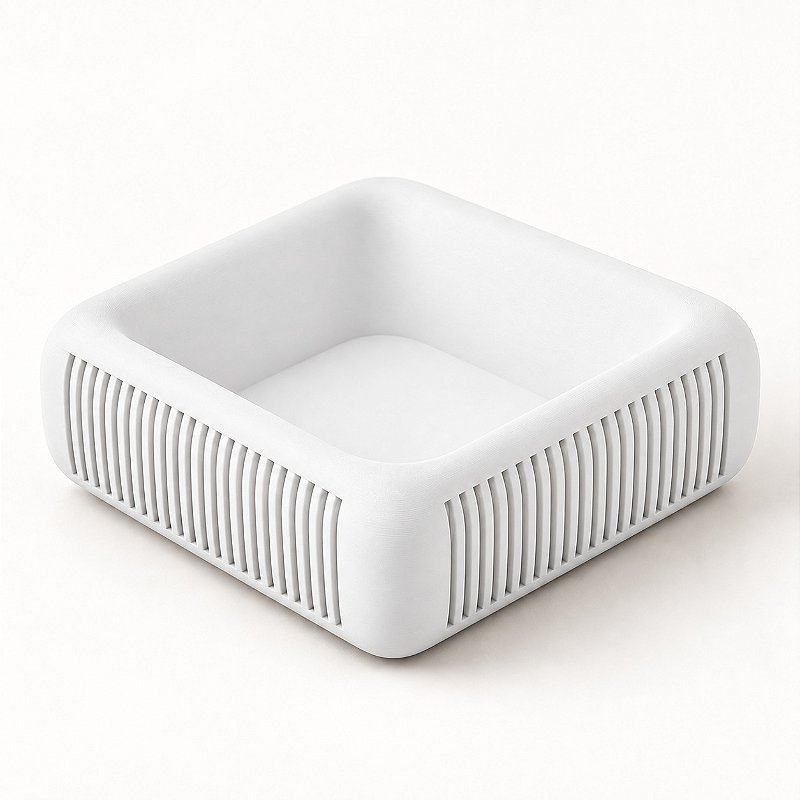 Bandeja Japandi Binny Criandê Branco