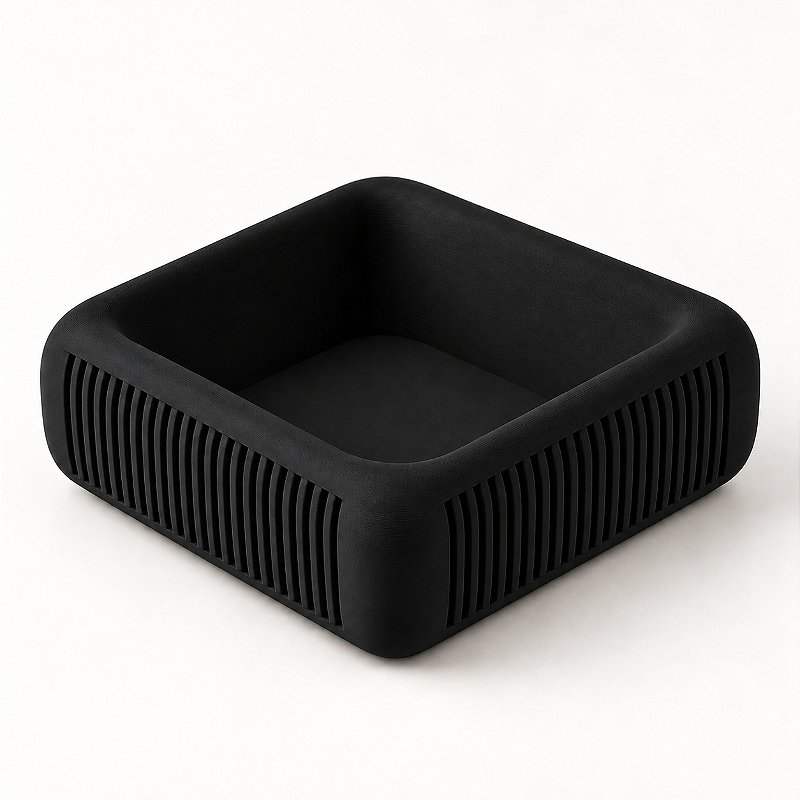 Bandeja Japandi Binny Criandê Preto