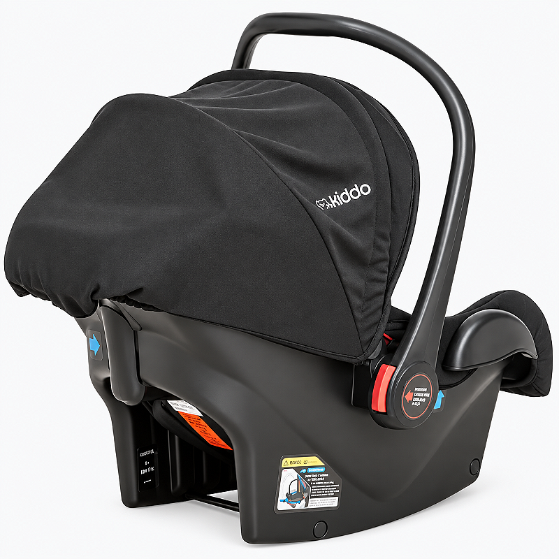 Bebê Conforto Kiddo Casulo Click Até 13 kg Preto