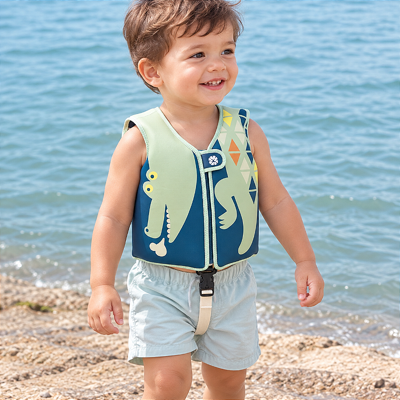 Colete Flutuador Infantil Répteis da Selva M (11-19 Kg) - Marckids