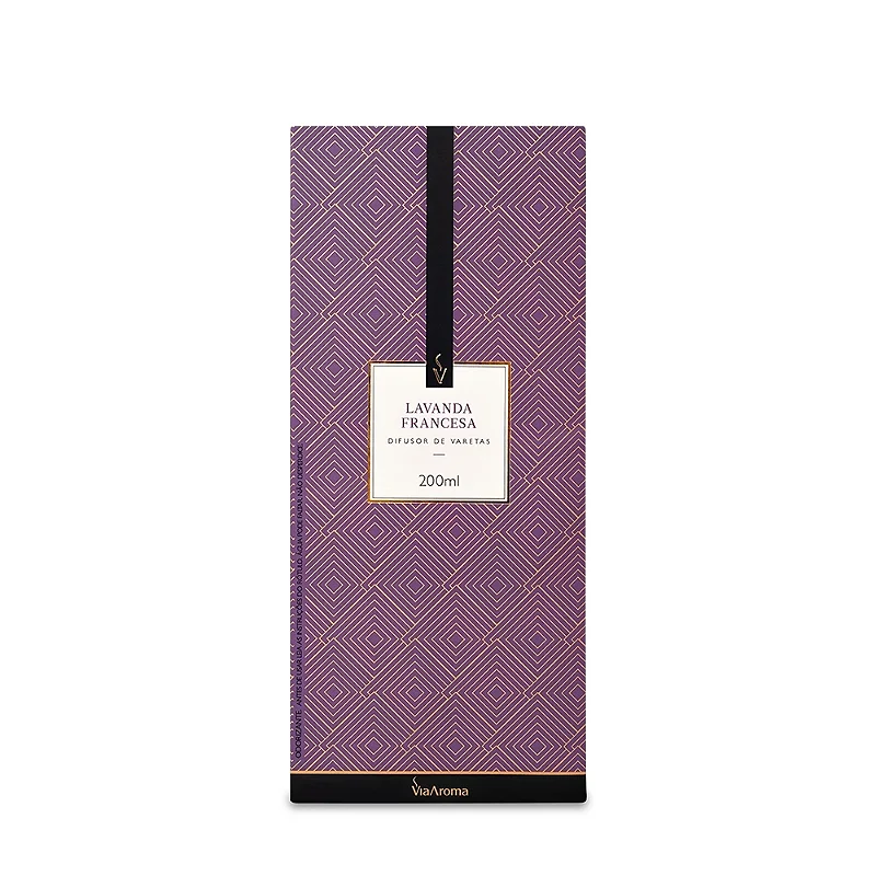 Difusor de Varetas Via Aroma Lavanda Francesa 200 ml