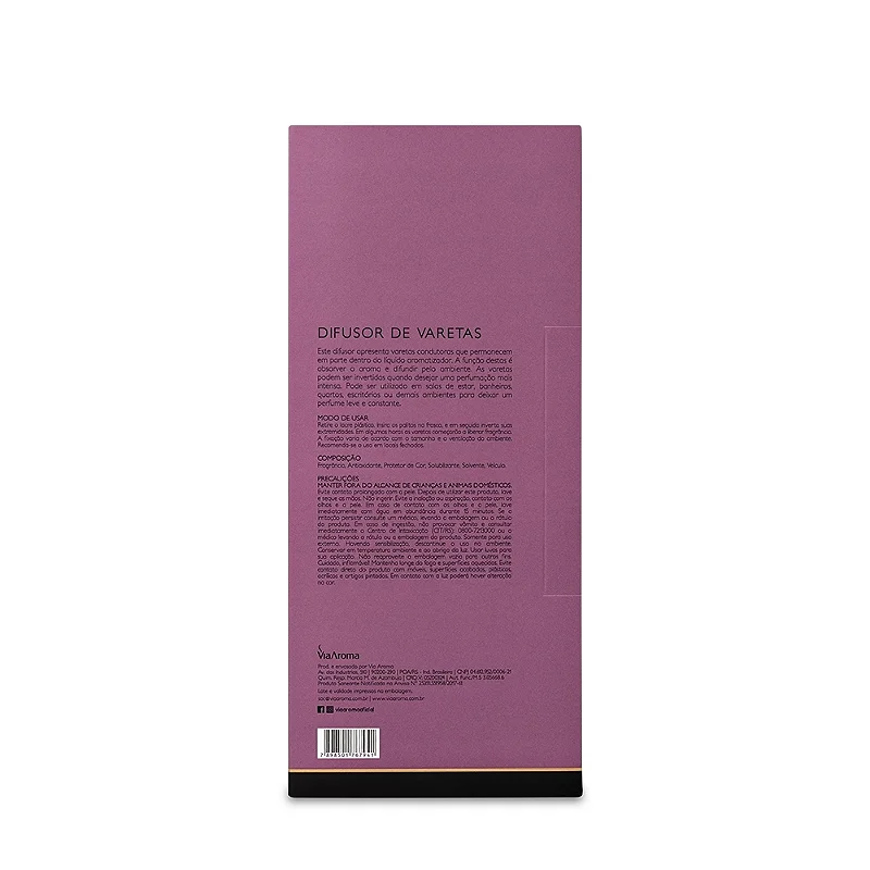 Difusor de Varetas Via Aroma Lavanda Francesa 200 ml