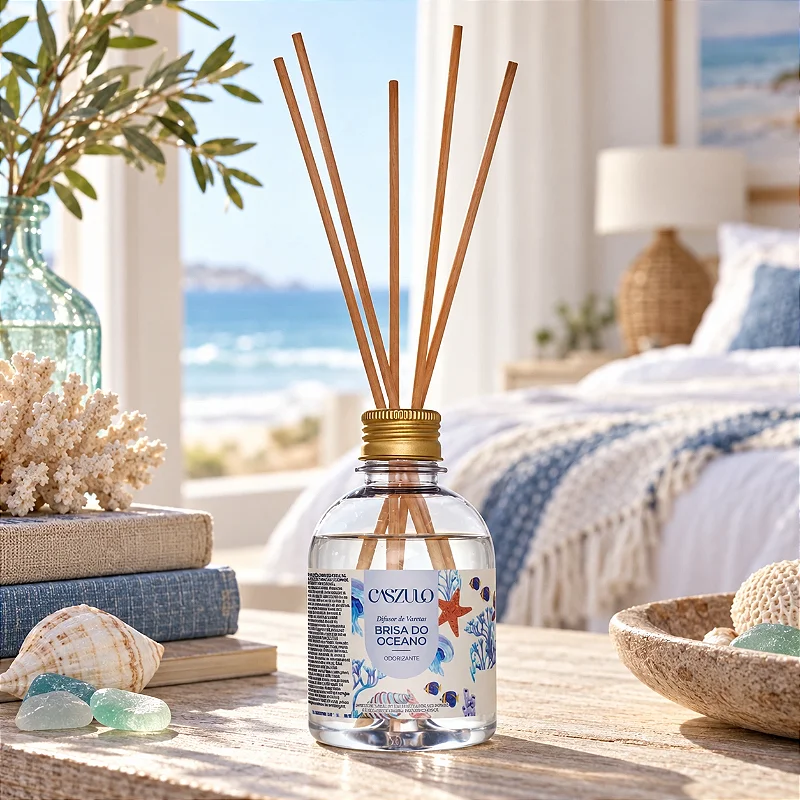 Difusor de Varetas Caszulo Via Aroma Brisa do Oceano 250 ml