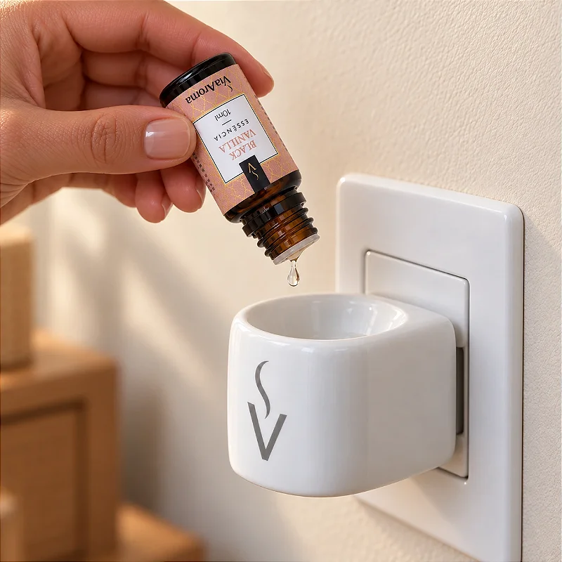 Essência Black Vanilla Via Aroma 10 ml