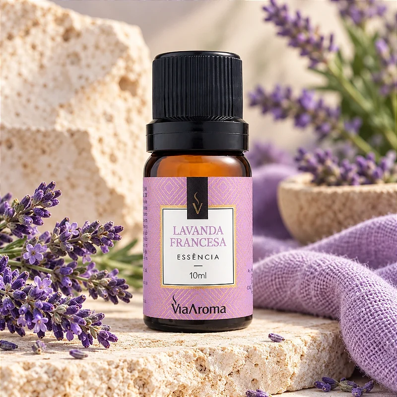 Essência Lavanda Francesa Via Aroma 10 ml