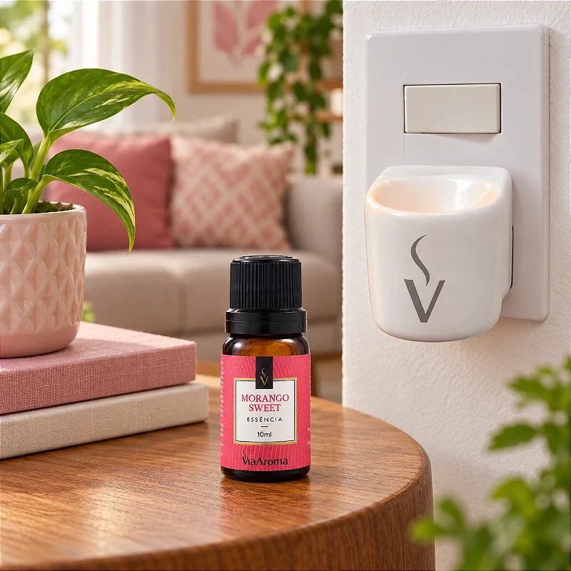 Essência Morango Sweet Via Aroma 10 ml