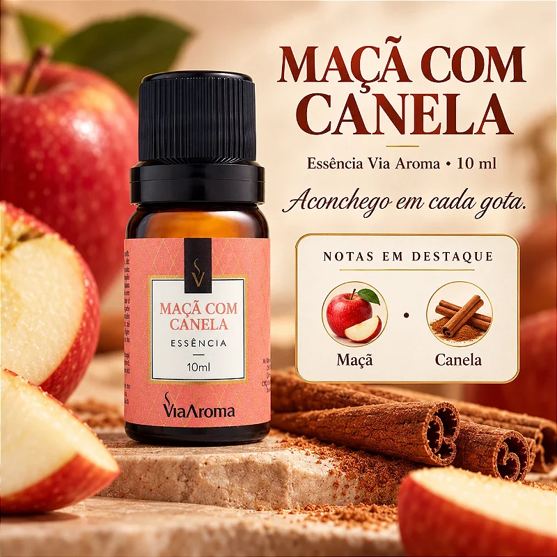 Kit Completo 8 Essências Via Aroma Clássicas 10 ml