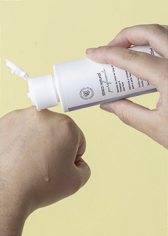 Tônico Facial Natural Purificante para Pele com Acne e Oleosa 120 ml – Verdi Natural