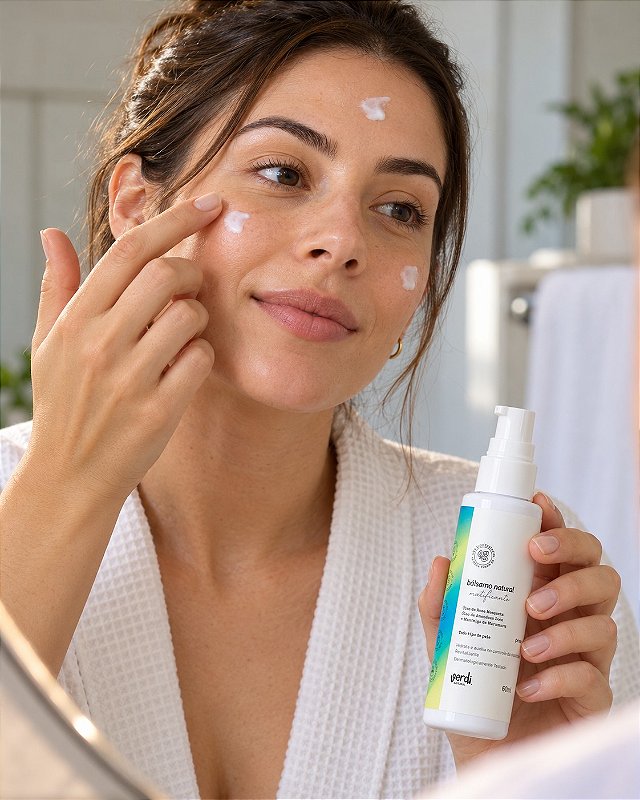 Bálsamo Facial Natural Matificante para Pele com Acne e Oleosa 60 g – Verdi Natural