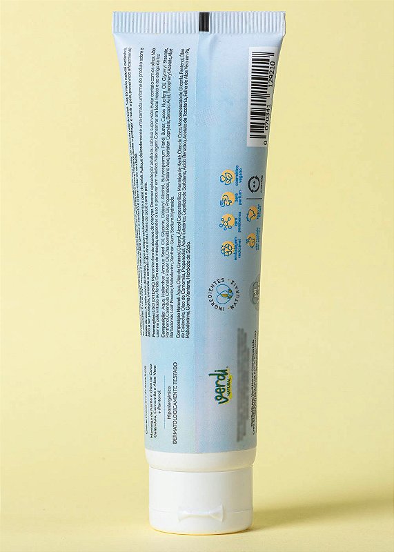 Creme Preventivo de Assaduras para Bebê 85 g – Verdi Natural
