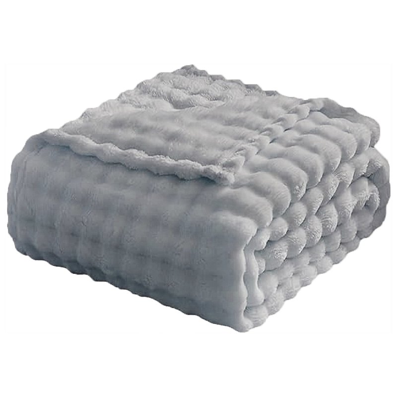Manta para Sofá Laço Home Pellit Bubble 127x152cm Cinza