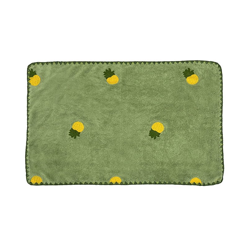 Pano de Copa Laço Home Power Sec 40x60cm Frutas Abacaxi Verde