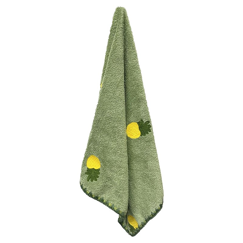 Pano de Copa Laço Home Power Sec 40x60cm Frutas Abacaxi Verde