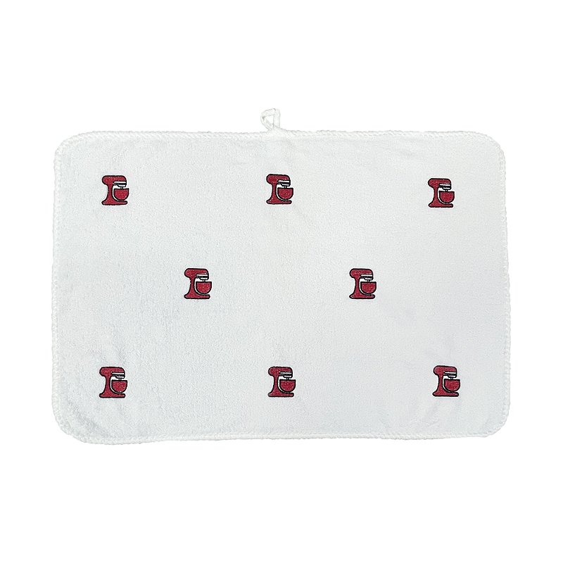 Pano de Copa Laço Home Power Sec 40x60cm Batedeira Vermelho