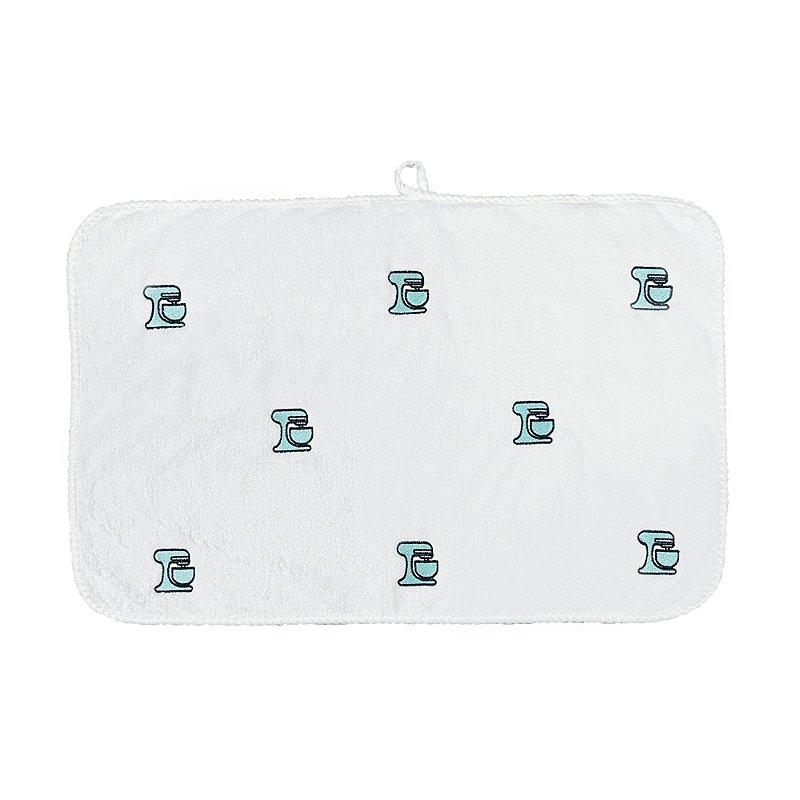 Pano de Copa Laço Home Power Sec 40x60cm Batedeira Verde Tiffany