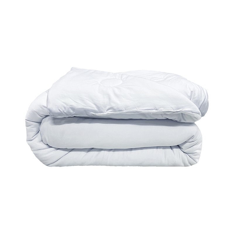 Edredom Casal Extra Macio Marshmallow 2,20 x 2,40 Branco - Laço Bebê