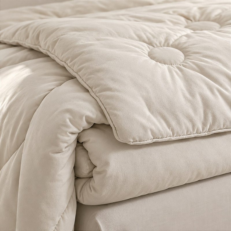 Edredom Casal Extra Macio Marshmallow 2,20 x 2,40 Fendi - Laço Bebê