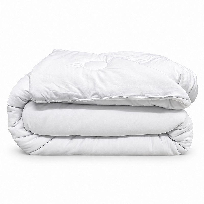Edredom Queen Extra Macio Marshmallow 2,40 x 2,60 Branco - Laço Bebê