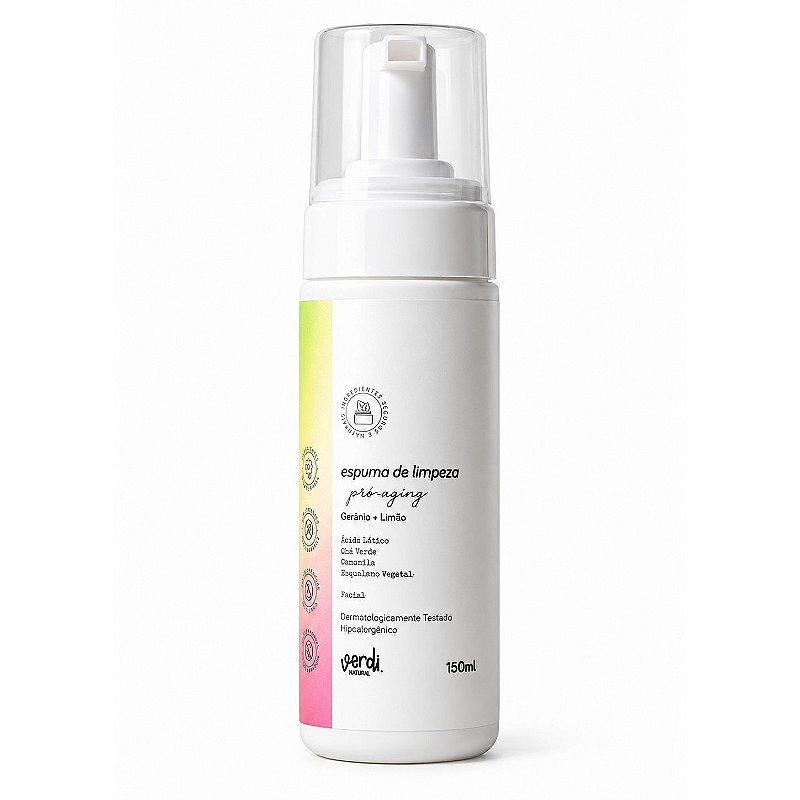 Kit Skincare Facial Natural 8 Produtos Verdi Natural – Rotina Completa de Limpeza e Cuidado