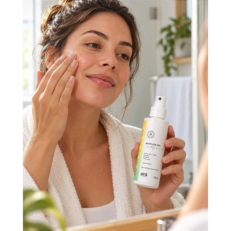 Kit Skincare Facial Natural 8 Produtos Verdi Natural – Rotina Completa de Limpeza e Cuidado