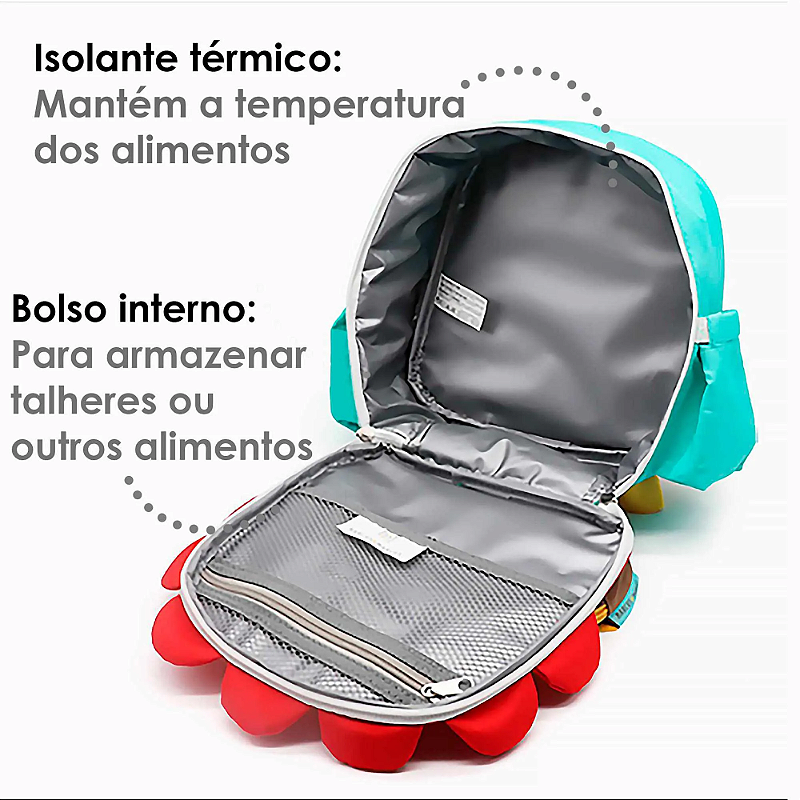 Mochila Térmica Porquinha - Marcus & Marcus