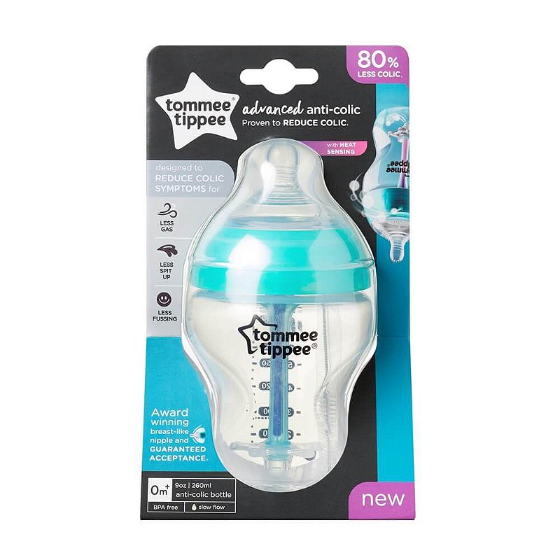 Mamadeira Tommee Tippee Advanced Anti Cólica 260ml Neutra