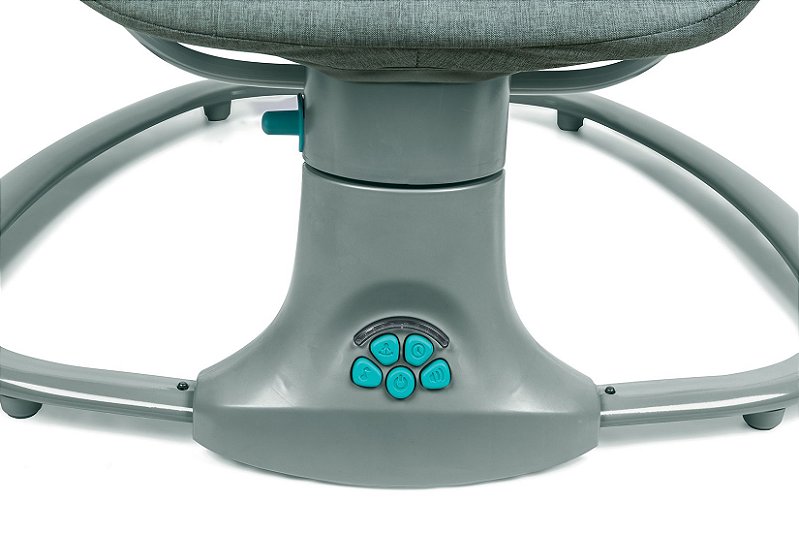 Cadeira de Balanço Bebê Infantil Automática com Bluetooth Techno Verde - Mastela