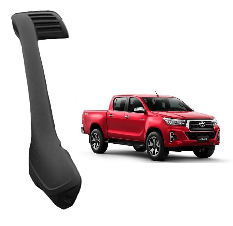 Snorkel OGZ em Fibra Toyota Hilux 2016 2021 Kit Completo Jeep Militar Peças