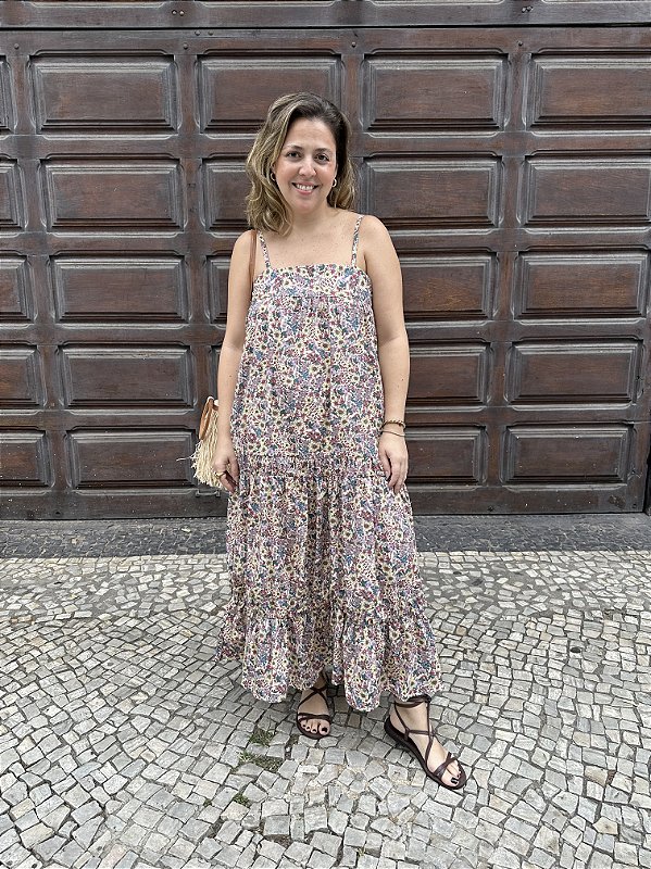 VESTIDO TRICOLINE SUN BLOOM