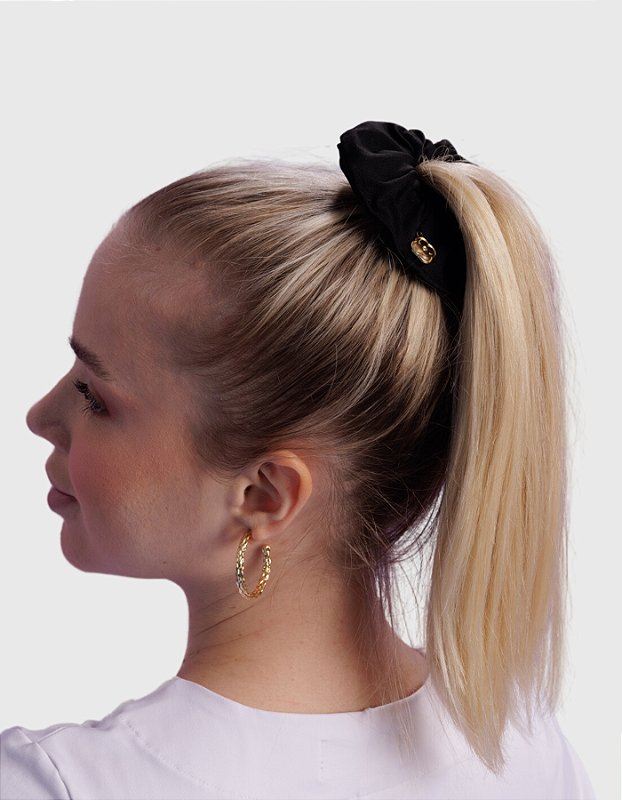 Scrunchie Feminina Preta